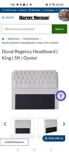 Headboard for king bed