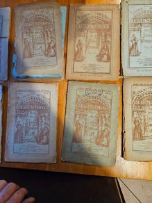 The Lives Of The Irish Saint. X15. By The Rev John O' Hanlon  Published By Duffy And Co Dublin. Vintage Booklets First Published In 1873. Condition Varies From Good To Fair . See Photos For Same.