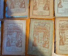The Lives Of The Irish Saint. X15. By The Rev John O' Hanlon  Published By Duffy And Co Dublin. Vintage Booklets First Published In 1873. Condition Varies From Good To Fair . See Photos For Same.