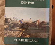 British Racing Prints 1700-1940 By Charles Lane. First Edition Large Volume Hardback With Dustjacket In Good Condition.  See Photos For Same.