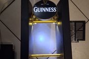 Guinness goalposts beer tap