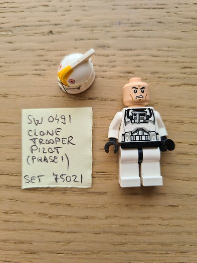 lego sw0491Clone trooper pilot, set star wars 75021