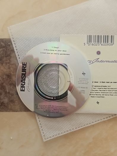Erasure CD (Mini) - Crackers International