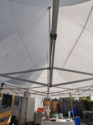 8x4m marquee pop up with sides