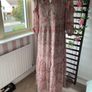 dress Bnwt indie + moi grey pattern long boho style dress T1 Image 5