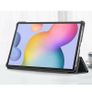 Premium Smart Cover For Samsung Galaxy Tab S8 Trifold Case Black Image 6