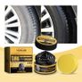 50g Tire Coating Wax Car Tire Retreading and Film Plating Cream Tire Shine Coating Wax Auto Rubber Parts Shiny Alloy Wheel Paste Anti-Aging Image 3