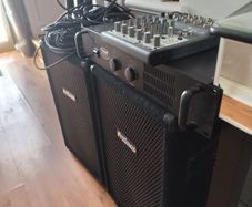 Prosound 400 Watt PA System, speakers, mixer, cables and stands