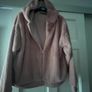 Blush Pink Fur Hooded Jacket Image 3