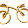 Modern Bicycle Sculpture Unique 3D Printed Home Decor Image 4