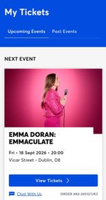 Emma Doran Tickets Vicar Street