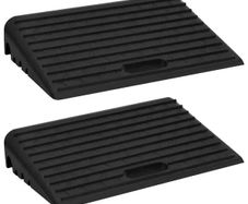 Kerb Ramps 2 pcs 50x30x11 cm Rubber