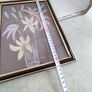 Lovely framed coloured chalk still life flower vase Image 3