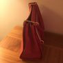 Modalu Red Leather Bag Image 7