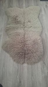 Sheepskin rug
