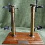 Antique Polarizing microscope  D.B.Kagenaar - Instrumentenfabriek - Begijnekade 19, Utrecht (I THINK IT IS INCOMPLETE) Image 2