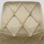 Ivory Luxe Velvet Bar Stool  Adjustable Image 4