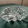 Vintage French thick glass ashtray Image 2