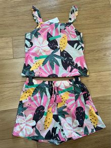 Girl's F&F 2 pc Shorts & Top Set age 12-13 NEW