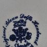 Rare Delfts Blauw Chemkefa Handpainted Made in Holland -De Winter- 11.5 inches dia Image 3