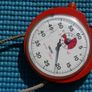 Vintage Smiths Manual Orange Sowester Yacht Timer/Stopwatch Fully Functioning Image 5