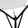 Gazebo 3X3X2.6 m White 180 g/m2 Image 2