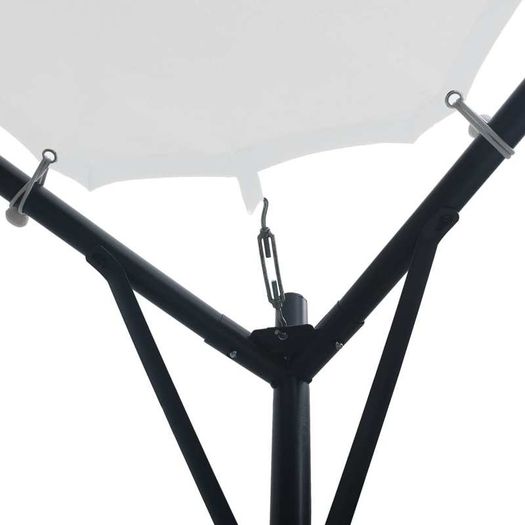 Gazebo 3x3x2.6 m White 180 g/sqm