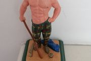 Rare Collectible Setanta Cu Chulainn Figurine (376g)