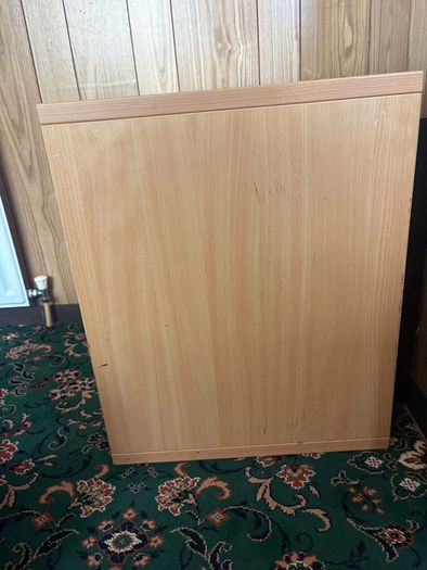 Light Oak 3-Drawer Filing Cabinet - Home Office / Under Desk Storage