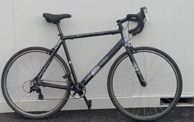 road bike - black - medium