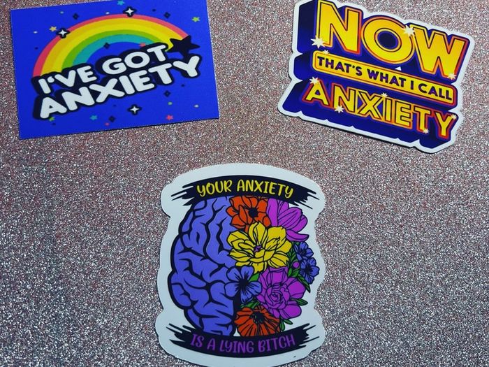 Mental health stickers
