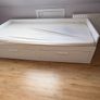 Ikea BRIMNES Day-Bed Frame with two storage drawers Image 2