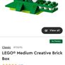 x2 Bundle - Lego Classic Creative Brick Box - 10696 - 484 Pieces - RRP - 29.99 & Brand New Play Away & Pack Away - Go Anywhere Storage & Play Mat - RRP - 14.99 = RRP - 44.00+ Image 6