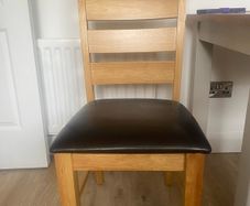 Dining chairs x 4