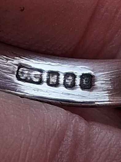 Vintage Irish Sterling Silver Claddagh Ring(1981)
