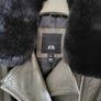Leather Women jacket River Island Image 3