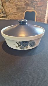 Royal Tudor Ware lidded casserole dish