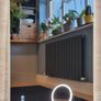 LED Bathroom Mirror 100x70cm or 70x100cm Bluetooth Defogger Dual LED Makeup Bright Image 7