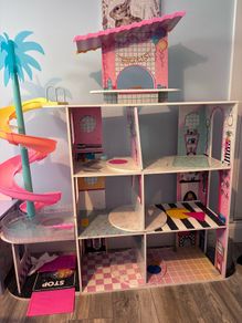 LOL Surprise doll house.