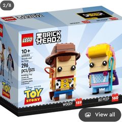 Lego 40553 Woody and Bo Peep Toy Story Brickheadz