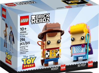 Lego 40553 Woody and Bo Peep Toy Story Brickheadz
