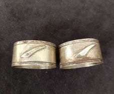 925 Sterling Silver Vintage 1992 Sheffield British Airways Napkin Ring