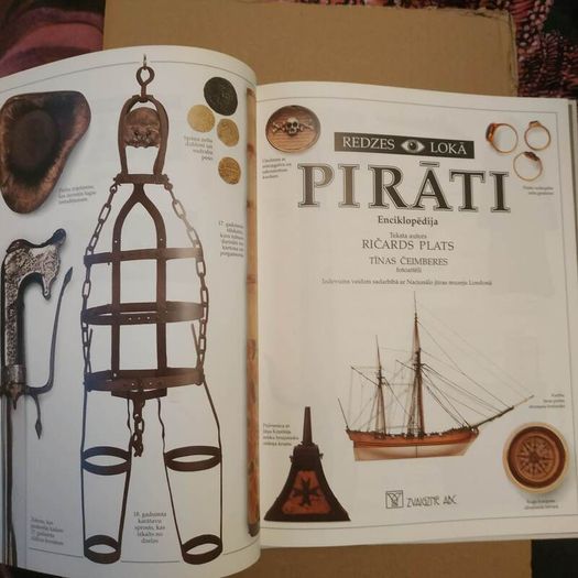 Latvian Book about Pirates