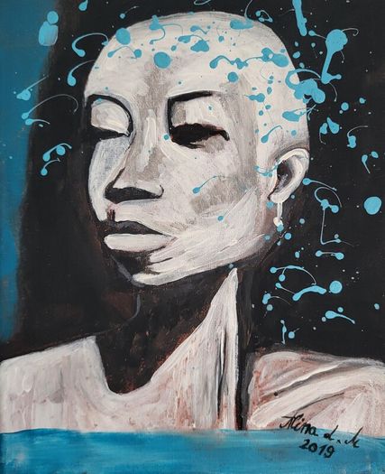 Original acrylic painting on canvas!