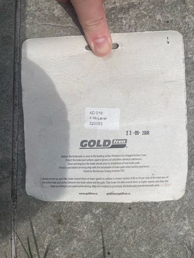 Motorbike Brake pads
