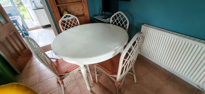 Dinning table & 4 chairs