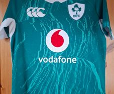 Kids IRFU Green Jersey - Age 14.