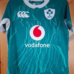 Kids IRFU Green Jersey - Age 14.
