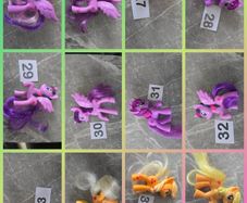1e Each - Selection 3 - McDonalds Toys MLP G4 My Little Pony