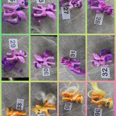1e Each - Selection 3 - McDonalds Toys MLP G4 My Little Pony